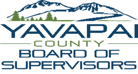 Yavapai County Board of Supervisors Logo with Mountains
